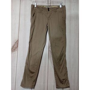 BKE Pants Ladies 26 Khakis BRYN Tan Straight Leg